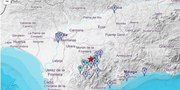 Un terremoto de intensidad 4.1 hace temblar las provincias de Málaga, Cádiz, Sevilla y Córdoba
