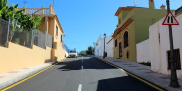 Finalizado el ensanche de la calle Juan Benítez que dará más fluidez a la Ronda Norte de Estepona