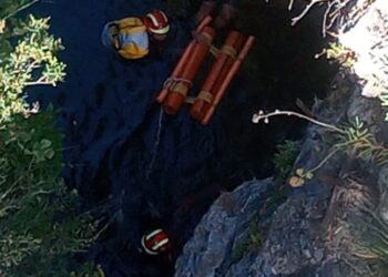 Rescatan a un hombre en el Cañón de Las Angosturas de Benahavís