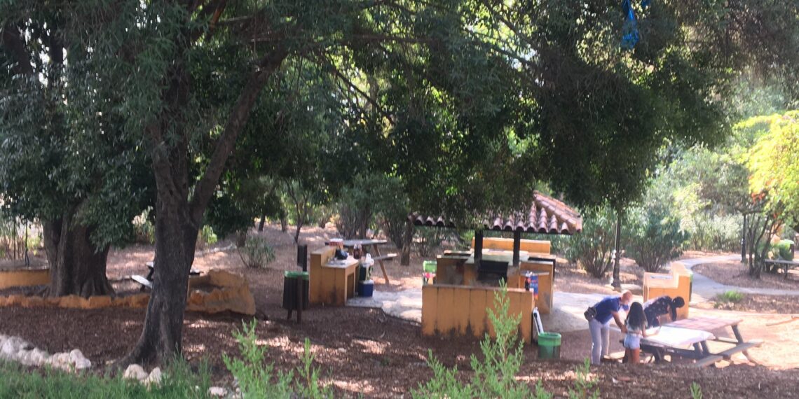 Marbella reabre hoy la zona de barbacoas en el Parque Vigil de Quiñones