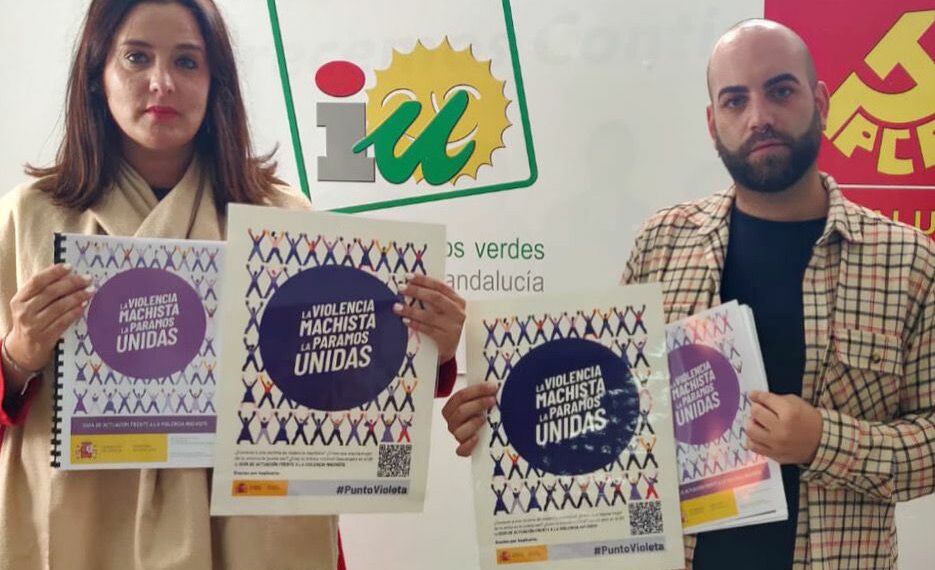 Las sedes de IU Casares ya son Puntos Violeta
