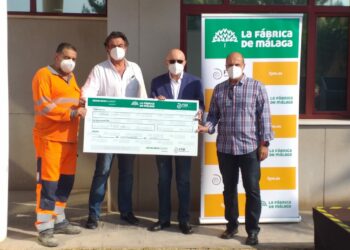 FYM-HeidlbergCement dona 3.500 kilos de alimentos a Bancosol con motivo de la Semana de la Seguridad