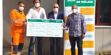 FYM-HeidlbergCement dona 3.500 kilos de alimentos a Bancosol con motivo de la Semana de la Seguridad