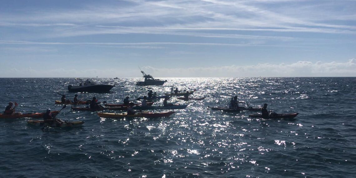 El atleta adaptado Alejandro Navarro logra un nuevo reto: 20 kilómetros en Kayak