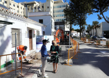 Continúa la ampliación del Paseo Marítimo de Marbella hacia el barrio de La Bajadilla