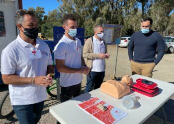 Casares avanza como municipio cardioprotegido