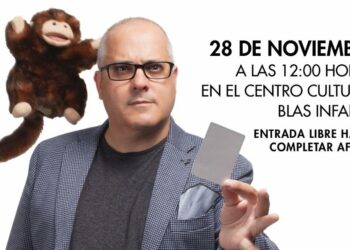 El Mago Migue actúa en Casares el domingo 28 de noviembre en el Centro Cultural Blas Infante
