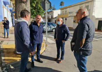 Todo listo para el comienzo de las obras de remodelación de la avenida Miraflores en Sabinillas