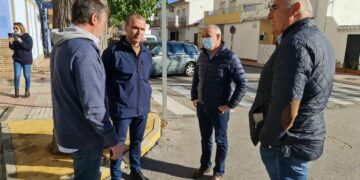 Todo listo para el comienzo de las obras de remodelación de la avenida Miraflores en Sabinillas