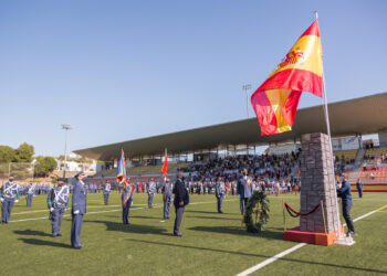 Estepona celebra su primera Jura de Bandera de Personal Civil