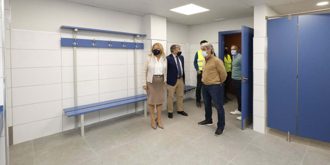 Completada la primera fase de la remodelación del pabellón Elena Benítez de San Pedro Alcántara