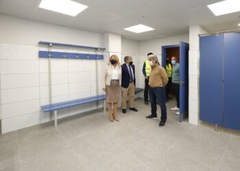 Completada la primera fase de la remodelación del pabellón Elena Benítez de San Pedro Alcántara