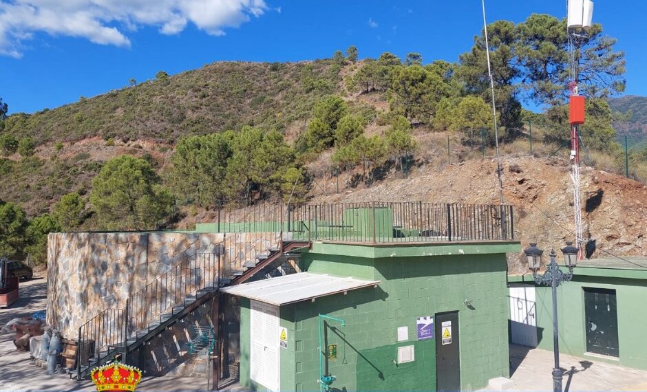 Finalizan las obras del nuevo depósito de aguas de Benahavís