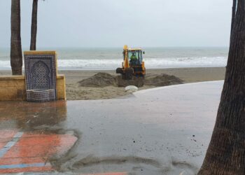 Acosol trabaja frente a los daños ocasionados por el temporal de viento y oleaje