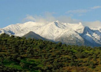 La DANA podría cubrir de blanco Sierra Bermeja esta semana