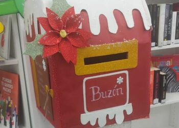 Ya está listo el buzón para el intercambio de felicitaciones en la Biblioteca Municipal de Secadero