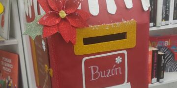 Ya está listo el buzón para el intercambio de felicitaciones en la Biblioteca Municipal de Secadero