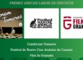 El Festival Nuevo Cine Andaluz de Casares, finalista al premio ASECAN
