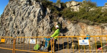 Soterramiento de la línea eléctrica entre Los Arenales y Vasari de Casares