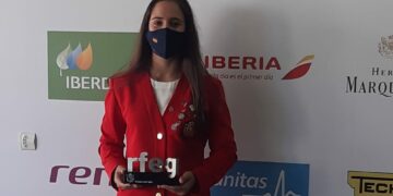 La benahavileña Julia López, reconocida en la Gala Golf Español 2021