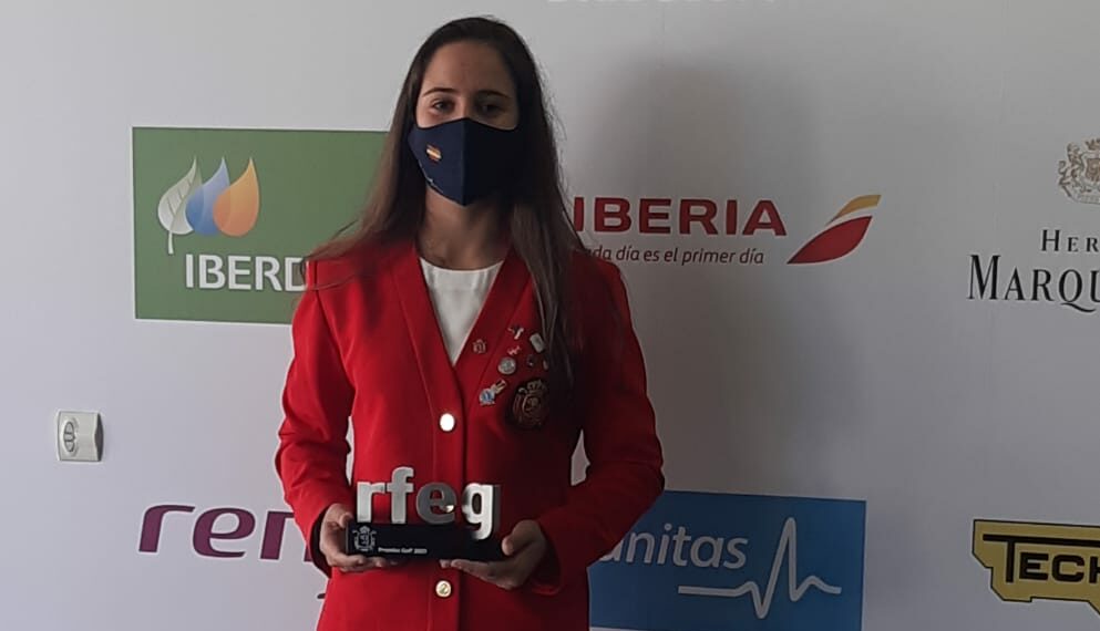 La benahavileña Julia López, reconocida en la Gala Golf Español 2021