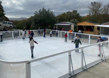 La semana que viene Casares contará con pista de patinaje