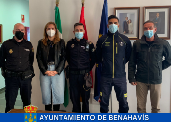 El Ayuntamiento de Benahavís homenajea a las fuerzas de seguridad del Estado el día de Reyes