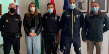 El Ayuntamiento de Benahavís homenajea a las fuerzas de seguridad del Estado el día de Reyes