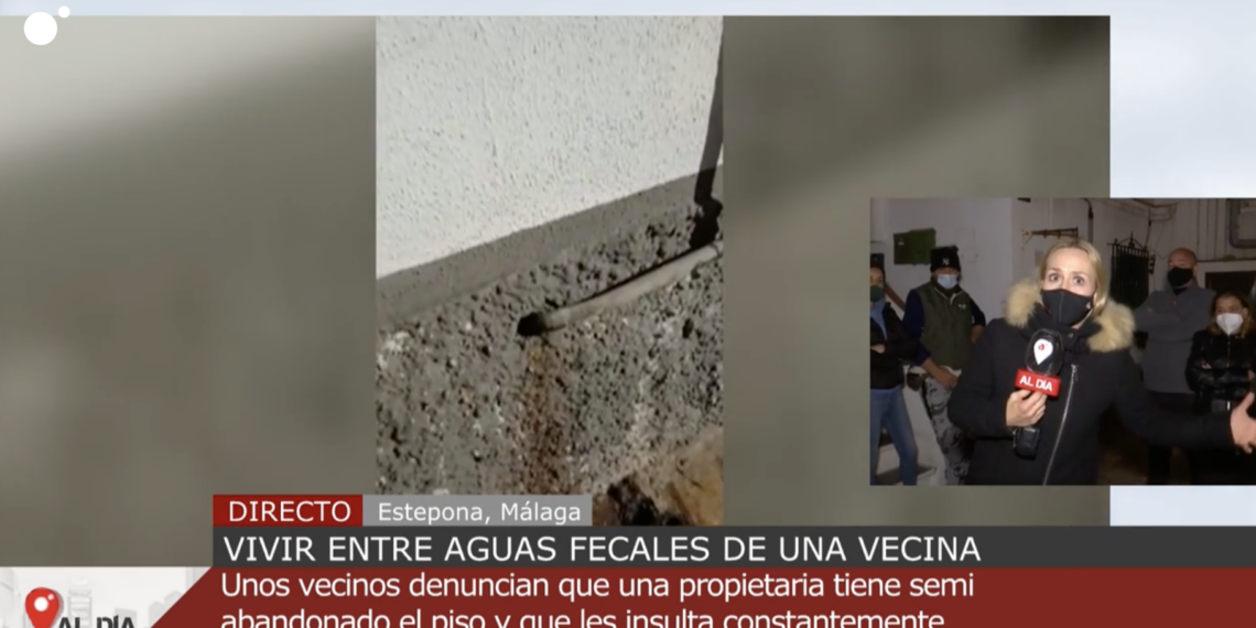El infierno de unos vecinos de Estepona: viven entre insultos, amenazas y agresiones por unas aguas fecales
