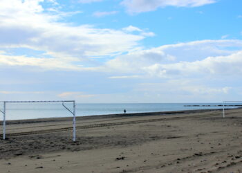 Nuevos espacios deportivos al aire libre en la playa de La Rada