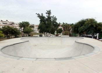 Recta final en Estepona de las obras de la futura instalación dedicada a nuevas disciplinas urbanas