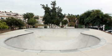 Recta final en Estepona de las obras de la futura instalación dedicada a nuevas disciplinas urbanas