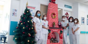 Actividades navideñas para los hospitalizados del Costa del Sol