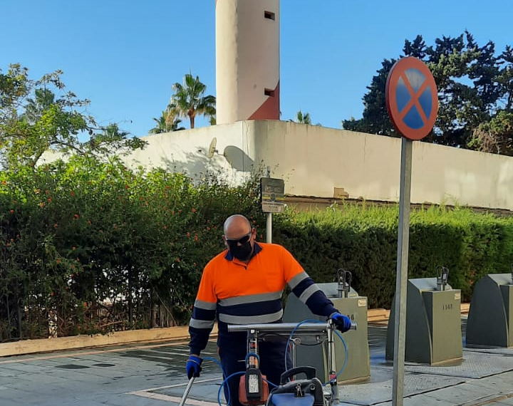 Hidralia realiza en Marbella una inspección intensiva de búsqueda de fugas con helio