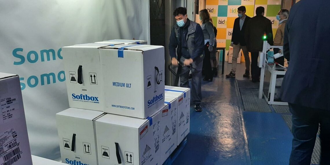 El Ministerio de Sanidad entrega a Andalucía 264.000 vacunas pediátricas