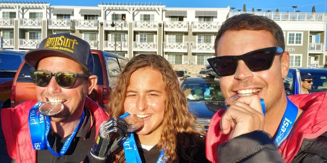 La marbellí Sarah Almagro se convierte en subcampeona del mundo de surf adaptado