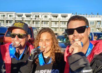 La marbellí Sarah Almagro se convierte en subcampeona del mundo de surf adaptado