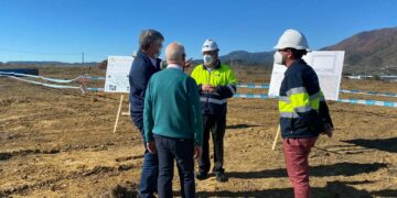 Hidralia construye un nuevo depósito de 15.000 metros cúbicos para mejorar el suministro en Estepona