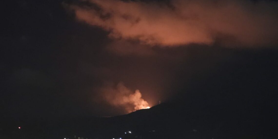 Declarado un incendio en Málaga capital