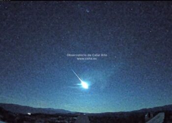 Una bola de fuego sobrevuela Málaga, Cádiz y Sevilla