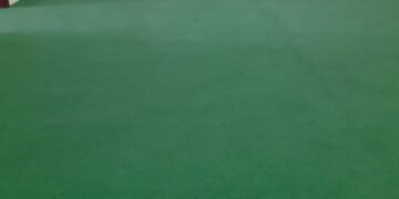 Casares concluye la reparación del suelo en el gimnasio del CEIP Blas Infante