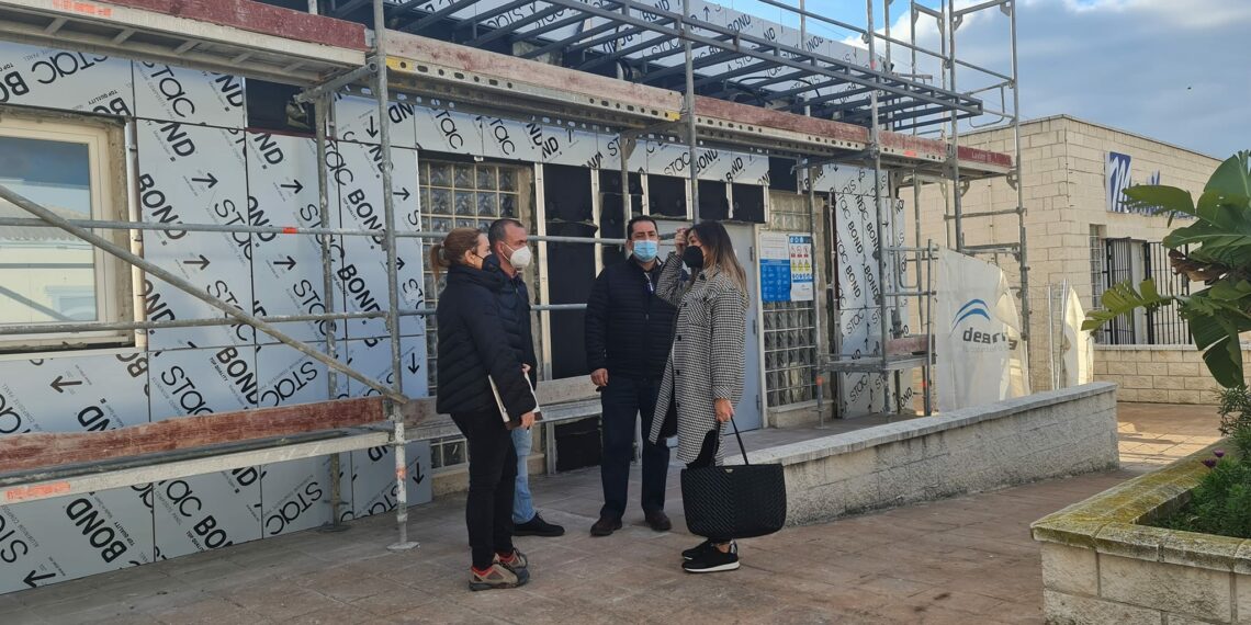 La ampliación de la Escuela de Música de Manilva, lista para el próximo trimestre