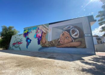 Un nuevo mural decora el núcleo de Secadero gracias al apoyo de HeidelbergCement Group