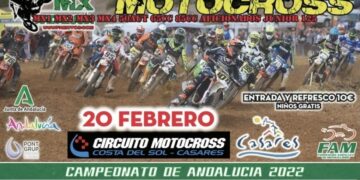 El Motocross Andaluz se cita en Casares el próximo 20 de febrero