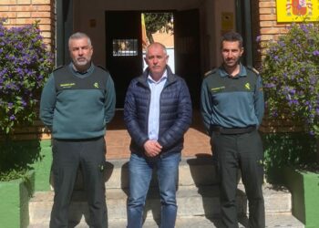 Mario Jiménez continúa dando pasos para mejorar la seguridad y el puesto de la Guardia Civil en Manilva