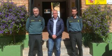 Mario Jiménez continúa dando pasos para mejorar la seguridad y el puesto de la Guardia Civil en Manilva