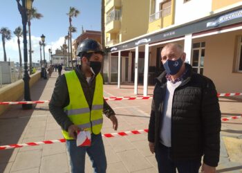 En marcha la remodelación del Paseo Marítimo de Sabinillas