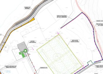 Comienzan las obras del aparcamiento del entorno del campo de fútbol de Benahavís