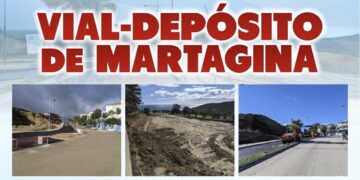 Manilva invita a sus vecinos a la inauguración del Vial-Depósito de Martagina