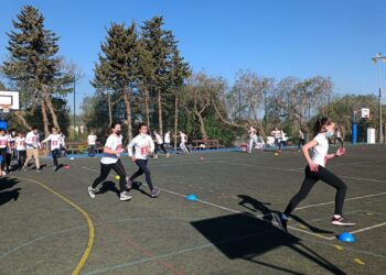 El colegio Los Almendros celebra  la carrera Kilómetros de Solidaridad a beneficio de Save The Children